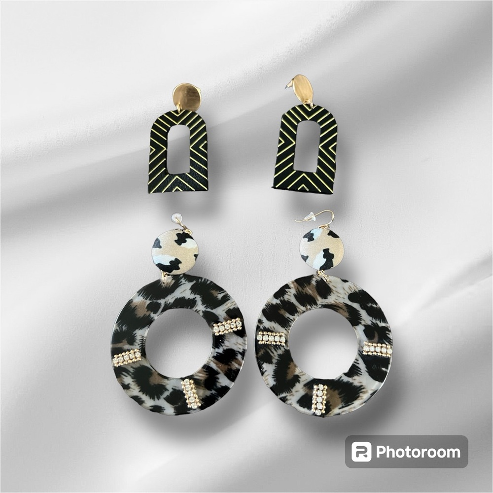 Bundle of two fashion earrings. NWT.